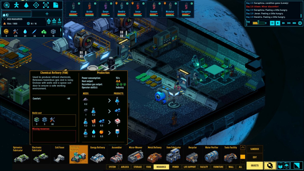 Space Haven v1.0.0.5 Screenshot 2